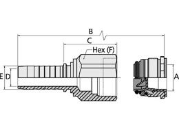 Spojka 3/8"