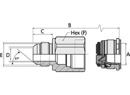 Spojka 3/8"