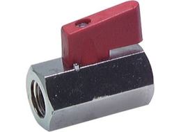 Mini kulový ventil, vnitřní - vnitřní závit