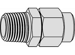 Pevné adaptéry 5 x 8 mm, R 1/4"