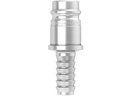 Vsuvka, 6.3 mm 1/4", zakončení pro hadici