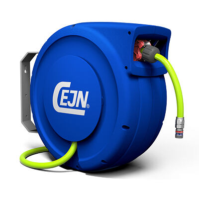 Hadicový naviják Hi-Vis se spojkou a vsuvkou 320 eSafe